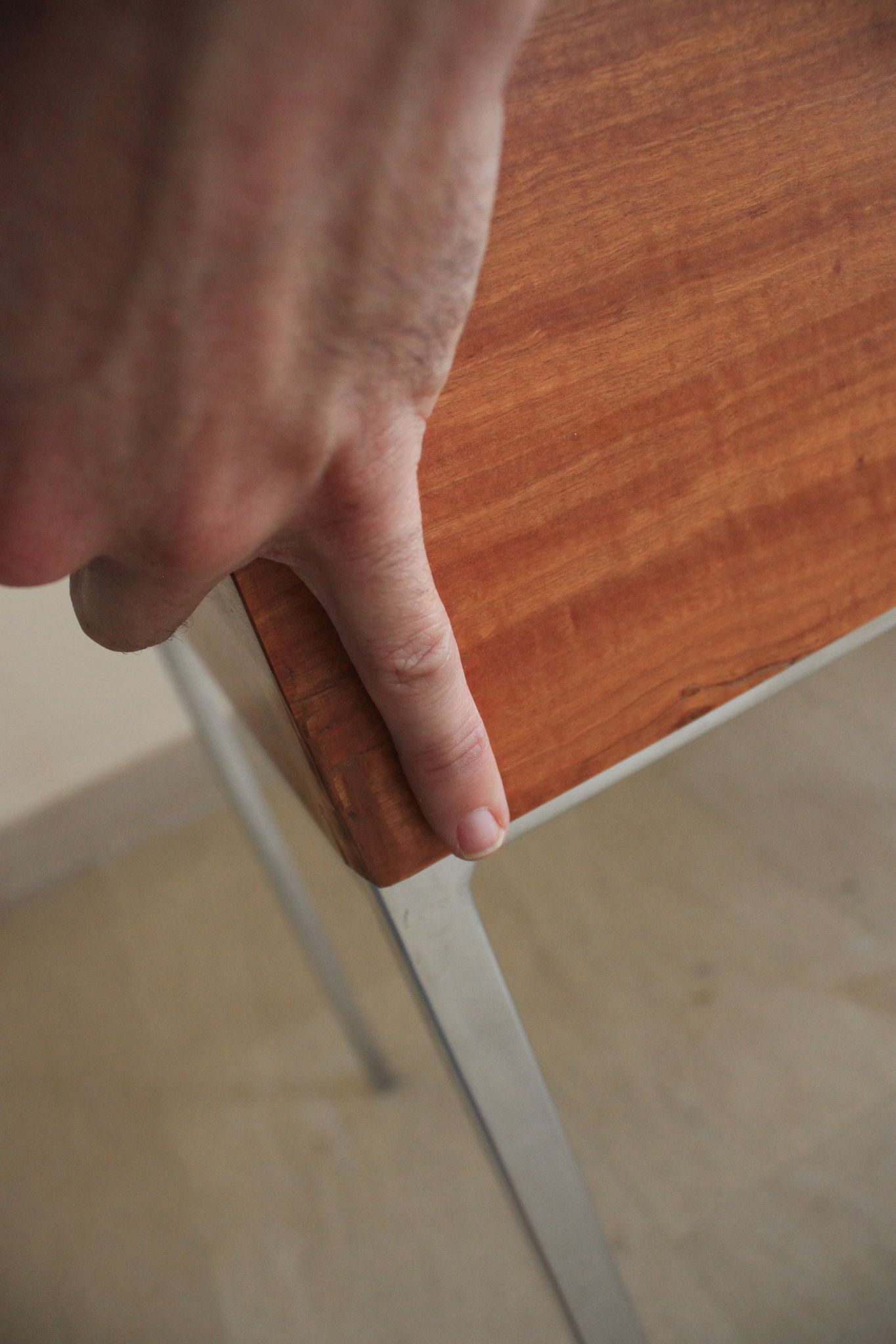 Hairdresser, vintage Monpoix extra desk for TV stand
