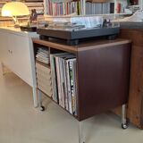 Vintage Italian Cabinet on Wheels, 1970s