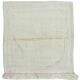 Vintage Minimalist Turkish Tulu Accent Rug Made of Natural Beige Wool