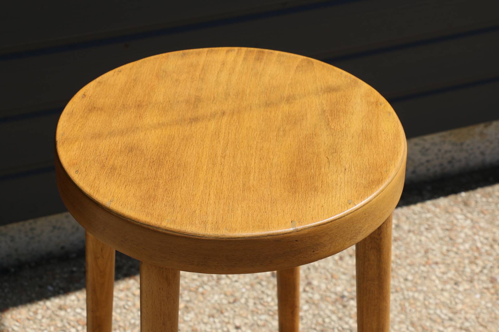 4 Baumann stools, light beech, 790mm