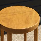 4 Baumann stools, light beech, 790mm