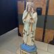 Statue of the Virgin and Child in plaster