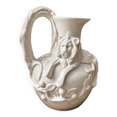 Superbe pichet/aiguière/vase art nouveau en céramique La Louvière sign