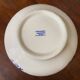 Salad bowl in Tournai porcelain, Boch Frères, fly decoration