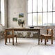Duo de chaises pin