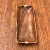 Teak bowl from the mid-century, 1960s.