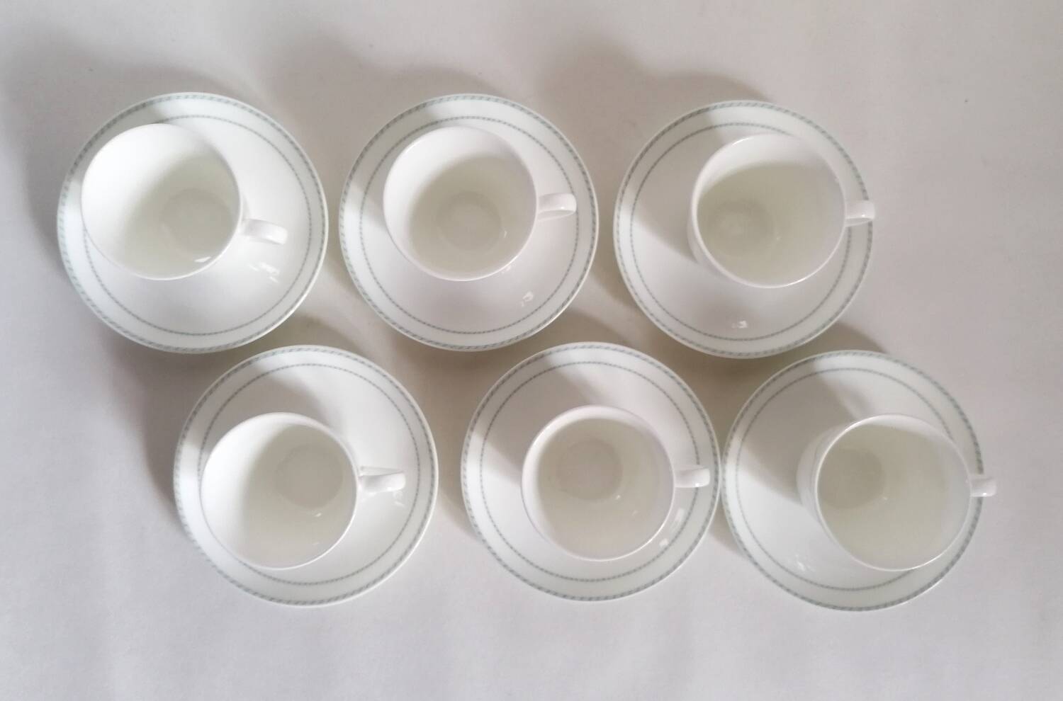 6 Villeroy and Boch Amado coffee cups