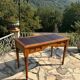 Louis XV style walnut desk, 20th century
