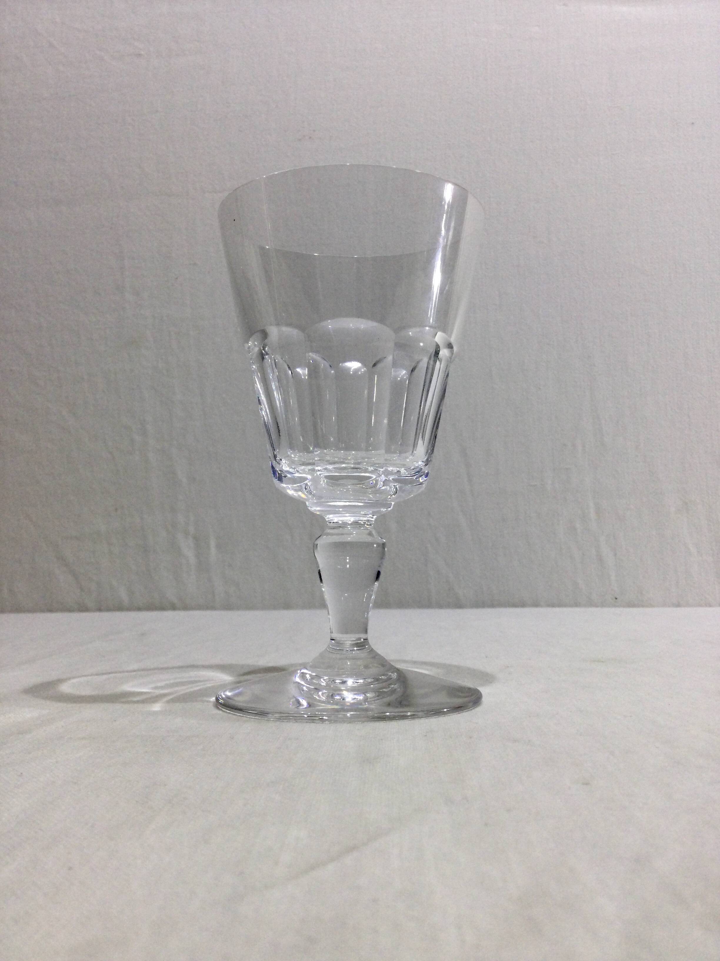 Baccarat – 7 Missouri Model Red Wine Glasses