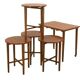 Nesting tables Poul Hundevad vintage mid century