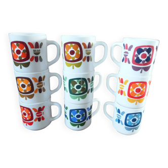 Lot tasse mobil série complète