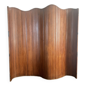 Baumann wooden screen vintage design 70s