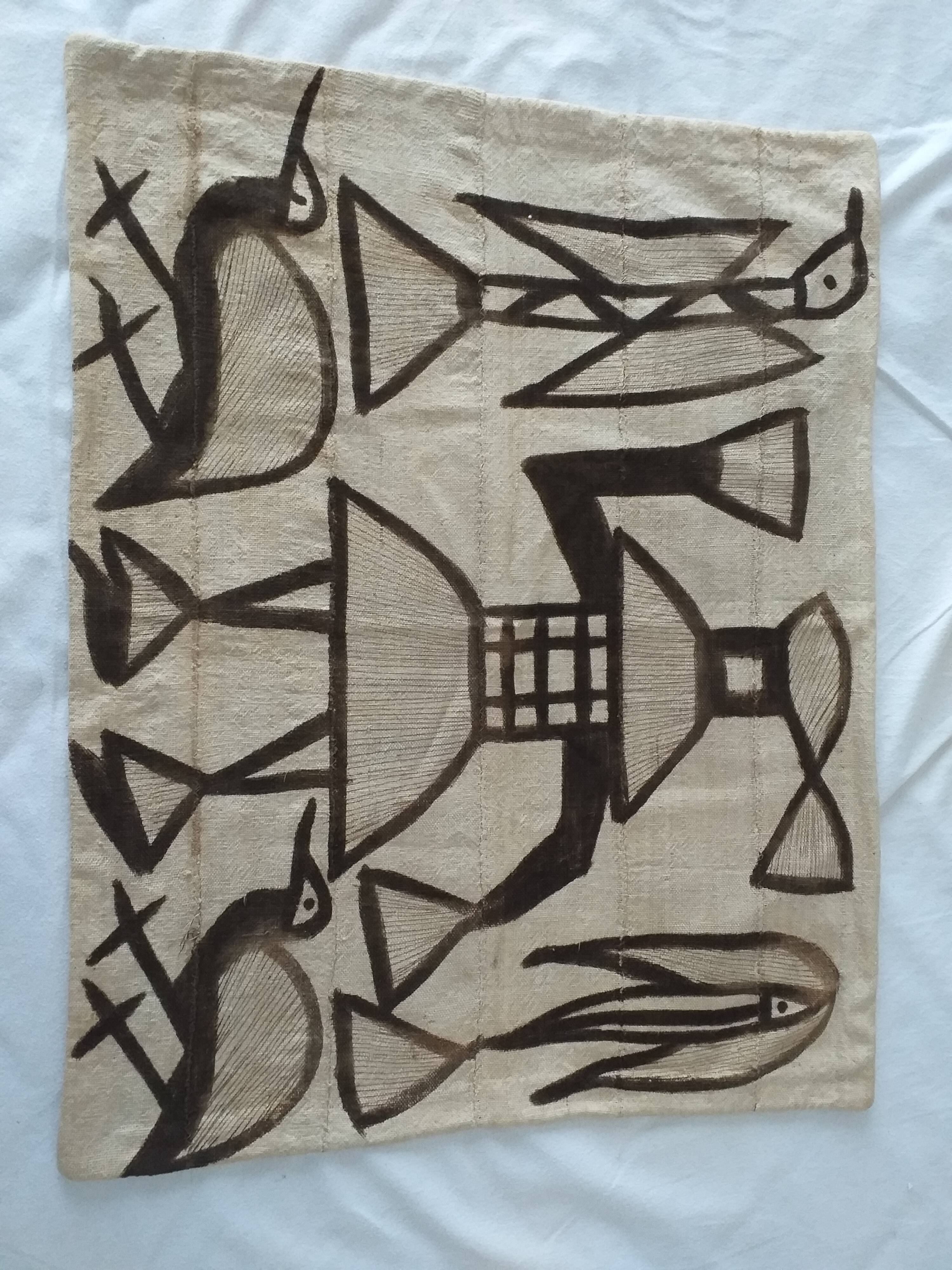 African wall hanging