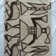 African wall hanging