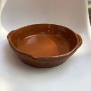 Ancienne Teglia (ou Cassole) italienne en terre cuite – Plat rustique