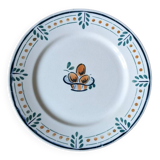 Lot of 12 Vosgien Badonviller flat plates