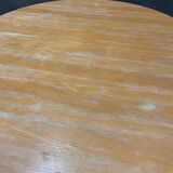 Set of high Ikea bistro table and its 2 stools