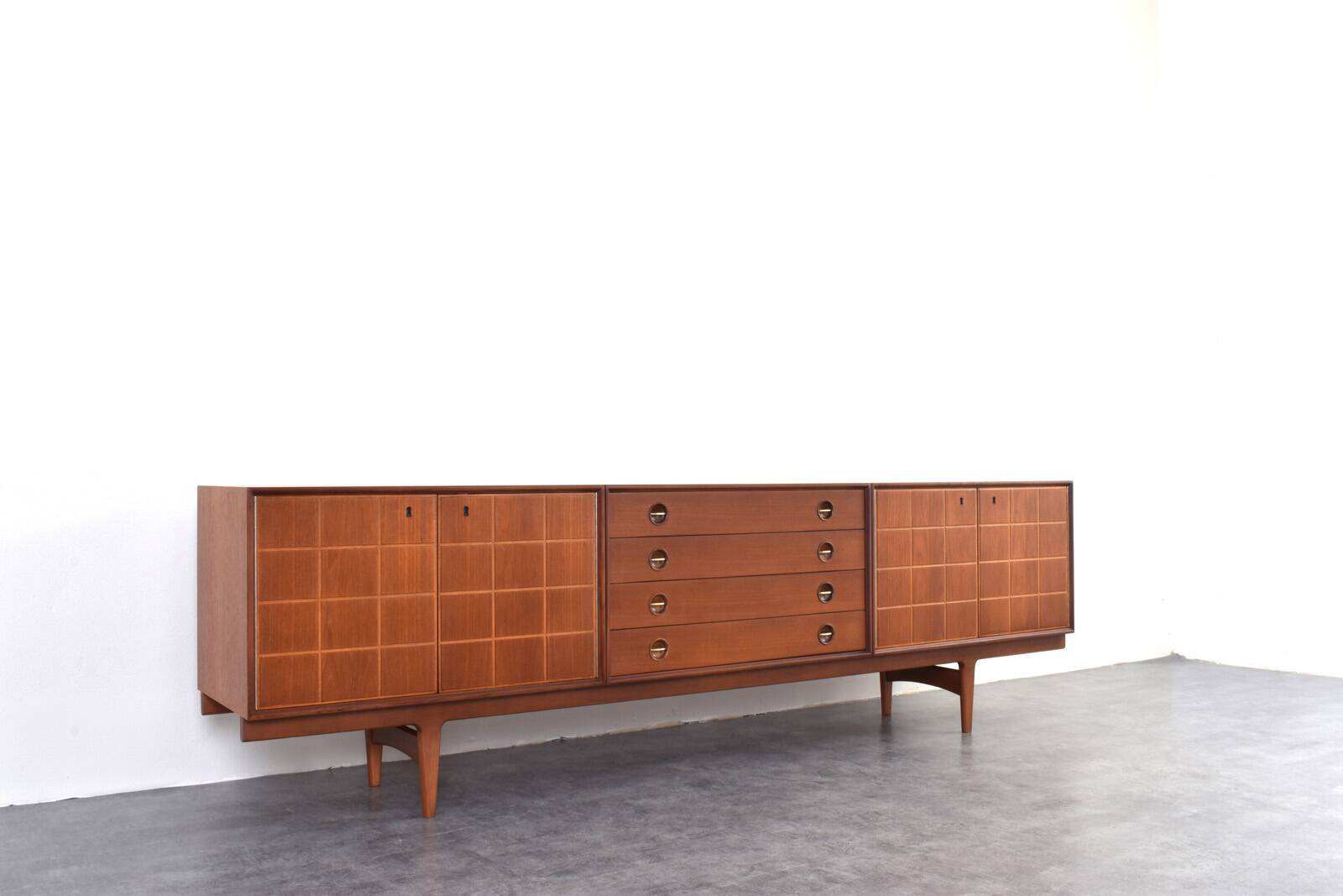 Mid-Century Teak Sideboard by Rolf Rastad & Adolf Relling for Gustav Bahus