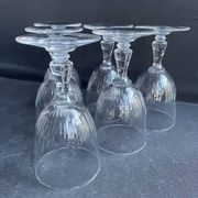 6 verres à porto baccarat – art nouveau
