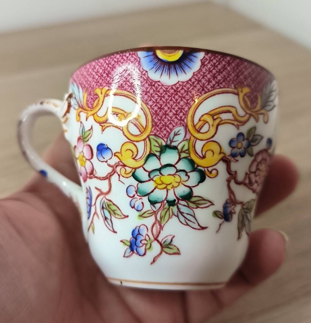 Sarreguemines Minton 216 cup and saucer
