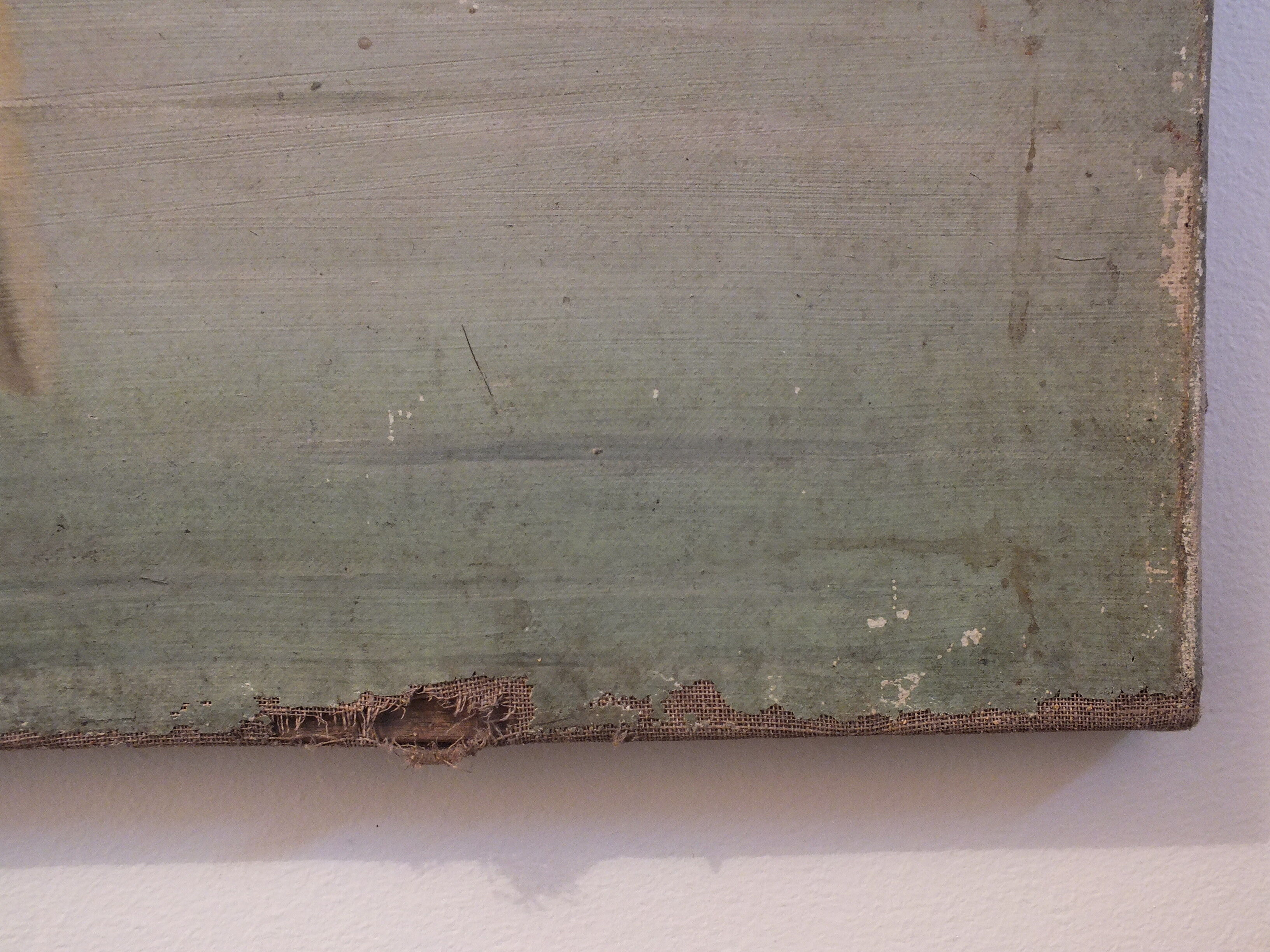 Peinture huile s toile Suisse Chapelle de Guillaume Tell - signée Vallée 1912