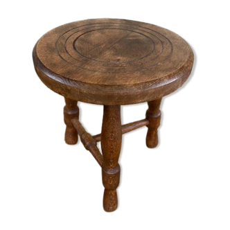 CHARLES DUDOUYT Style Tripod Milking Stool