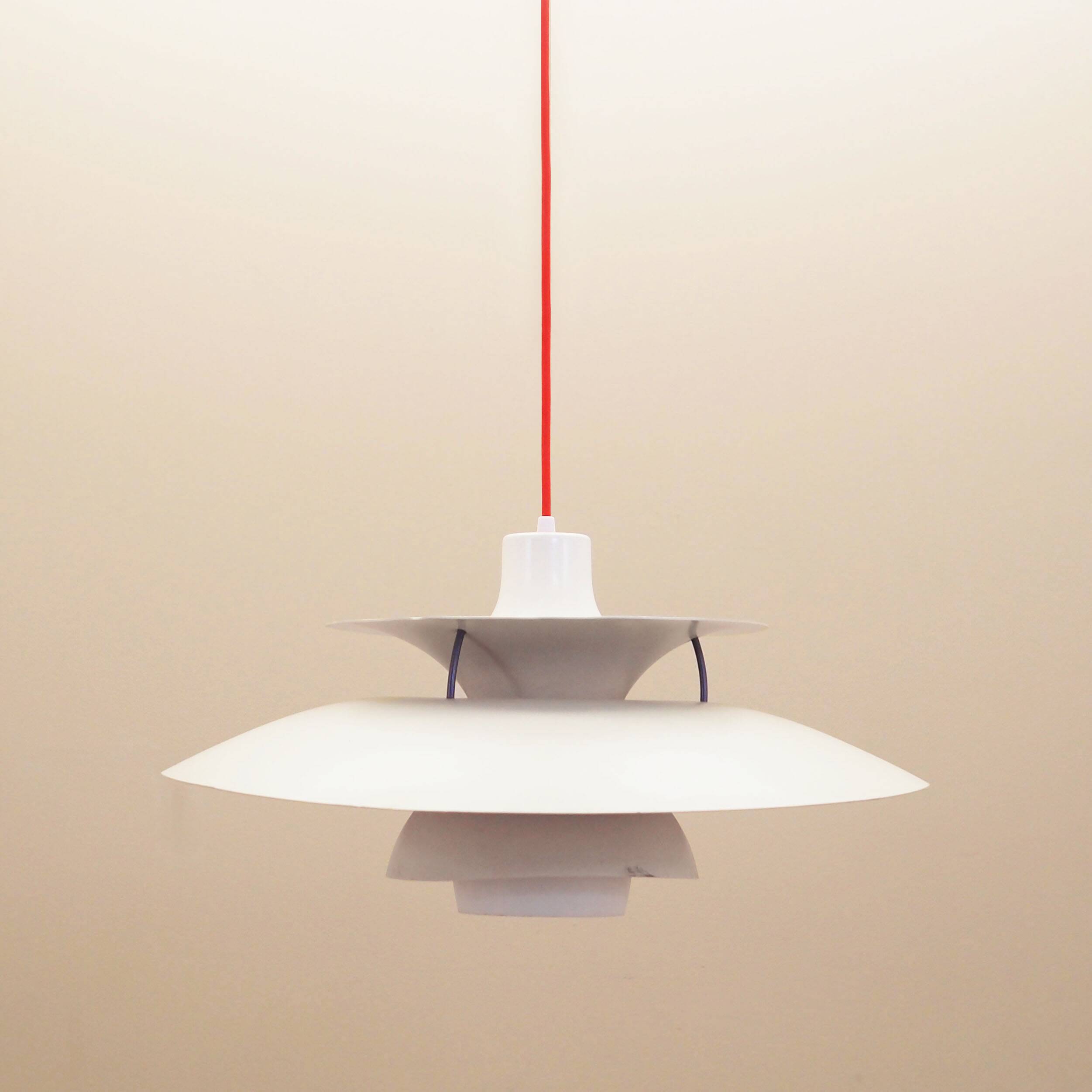 Pendant lamp PH5, Danish design, 1970s, manufacturer: Louis Poulsen
