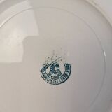 Set of porcelain plates Moulin des Loups