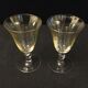 Serie de 10 verres de couleurs