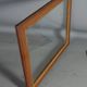 Old frame oak gilded stucco wood + glass 37.5x30 foliage 33x25.9 cm sb
