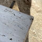 1970 rectangular travertine coffee table