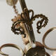 Art-deco brass chandelier, 1930s