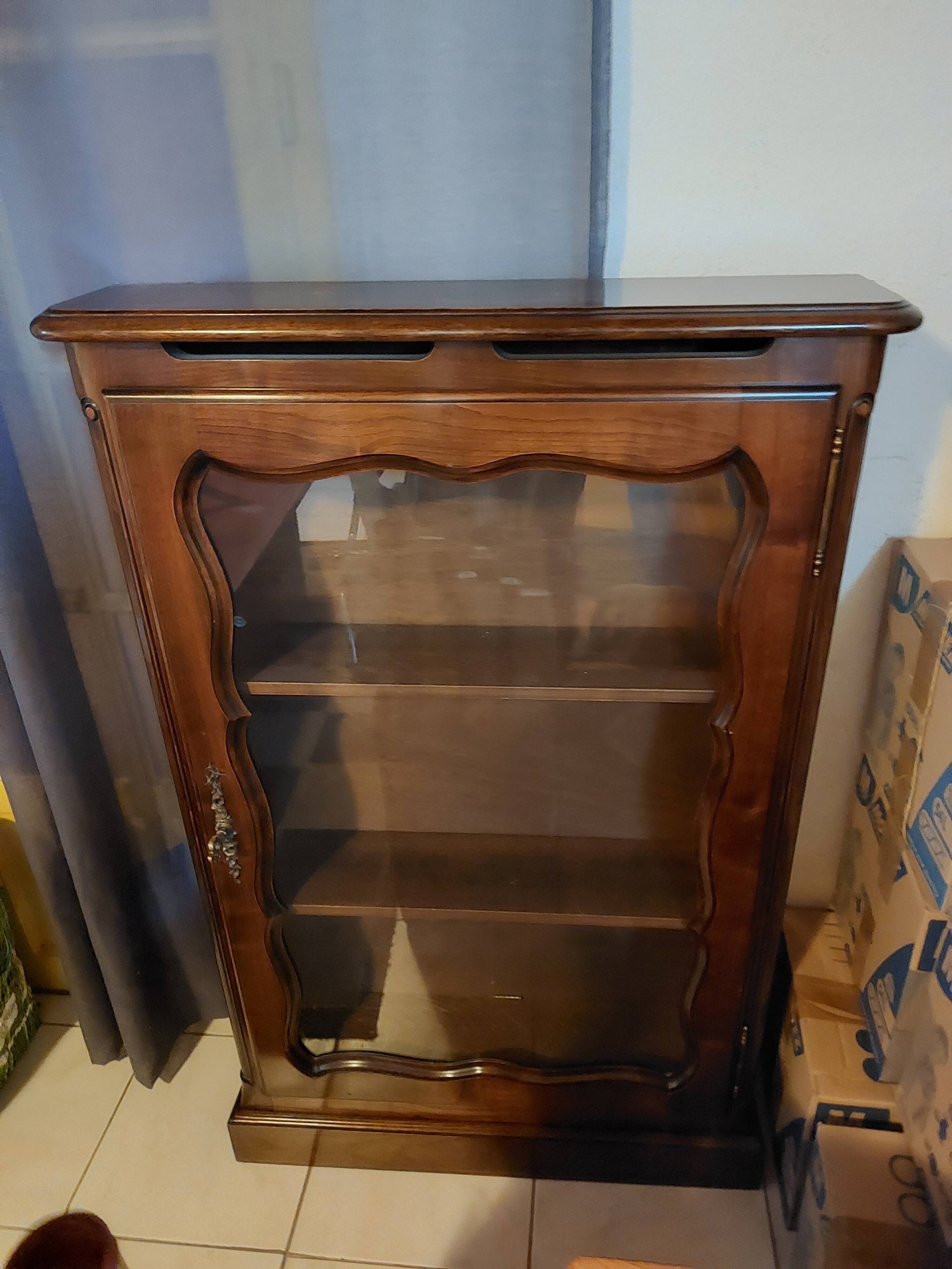 bookcase, display cabinet