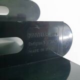 Black Giotto Stoppino for Kartell magazine stand, Italy 1960's