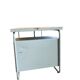 Bureau industriel vintage gris style bauhaus