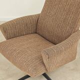 Paire de fauteuils pivotant Tchécoslovaquie 1960