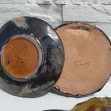 Ceramic lot signed Alice Colonieu