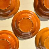 5 ceramic soup plates