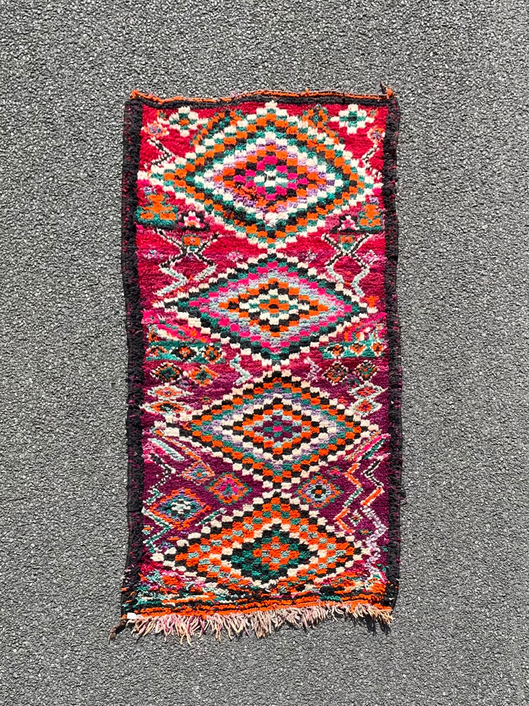 Tapis berbere boujaad 95x190 cm