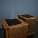 1935s pair of rare Art Deco bedside tables, Czechoslovakia