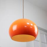 Rare Orange Jolly Pendant Lamp by Luigi Massoni for Guzzini, 1970s