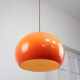 Rare Orange Jolly Pendant Lamp by Luigi Massoni for Guzzini, 1970s