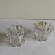 Pair of vintage candle holders