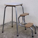 Formica stepladder stool 1970