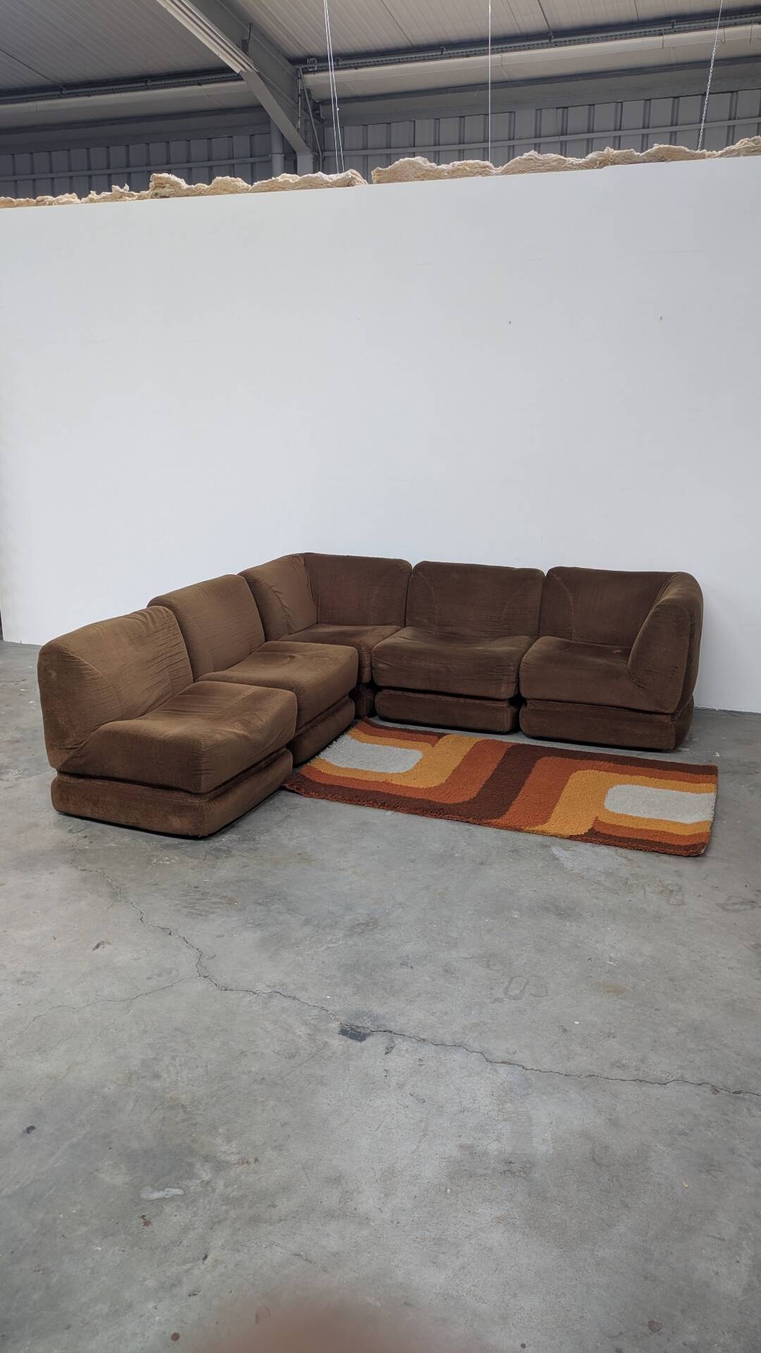 Canapé modulable Musterring vintage