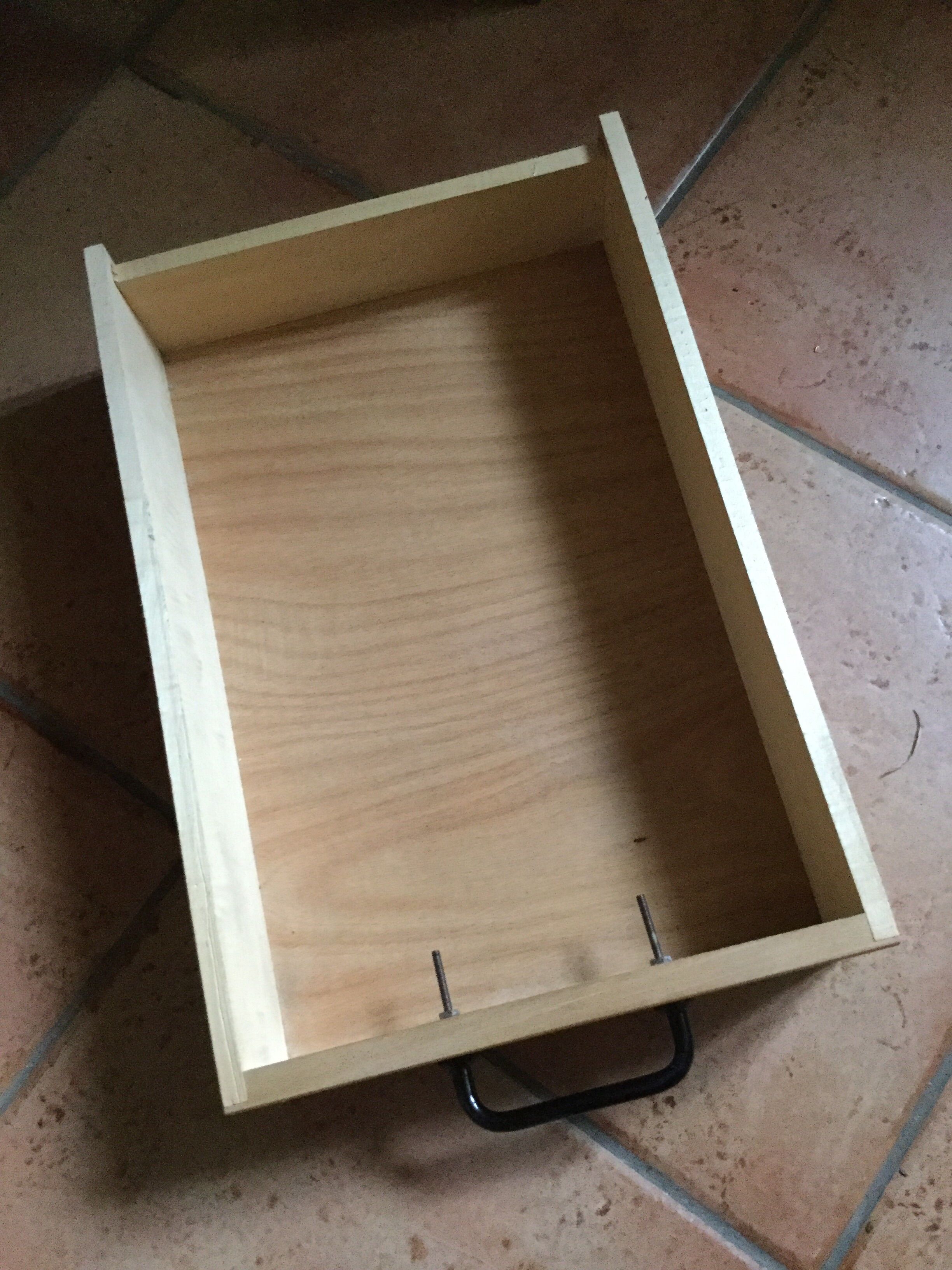 Vintage compass feet desk