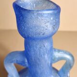 Glass vase a scavo at the antique Vetri d'arte Seguso