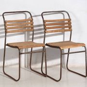 Antique garden chairs (circa 1920). Set of 4 pieces #2