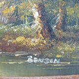 Landscape painting "benson" - oil on canvas