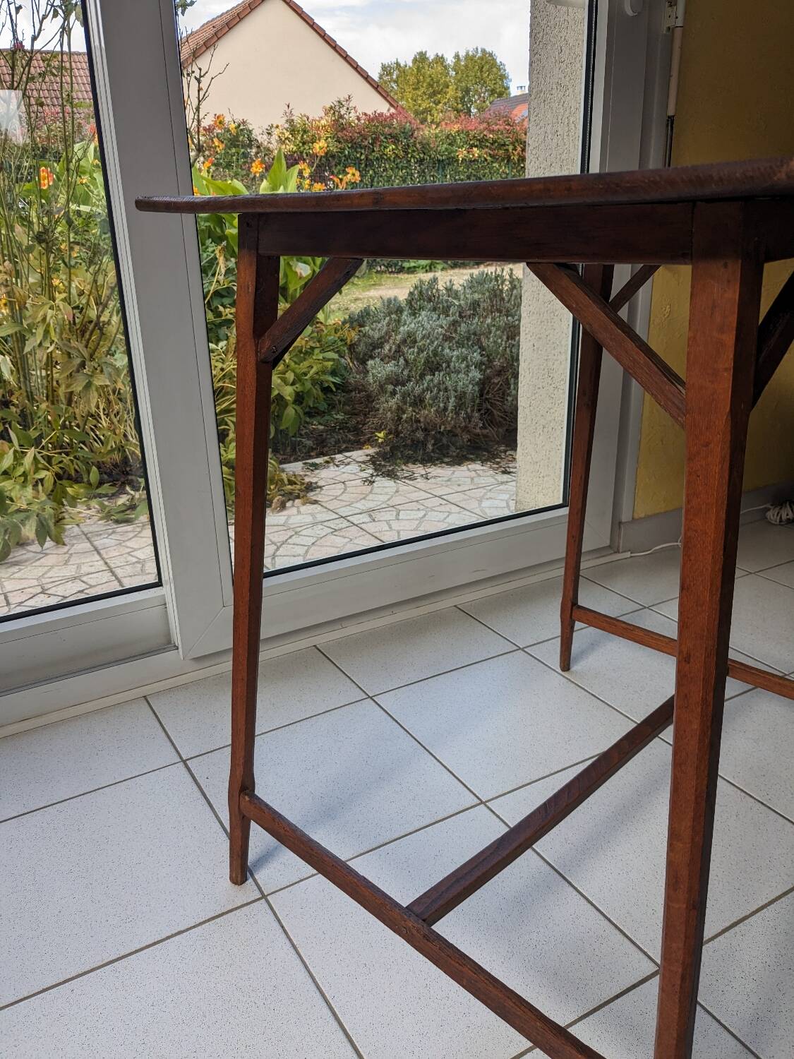 Wooden side table